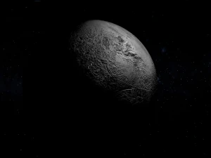 planetas an&otilde;es Haumea Modelo 3D