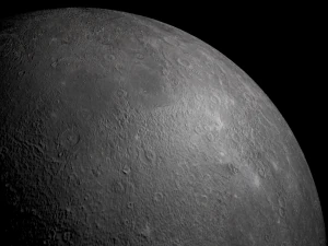 plan&egrave;te mercure Modèle 3D