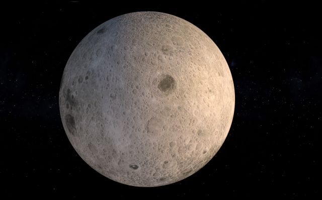 moon planet 3D Model .c4d .max .obj .3ds .fbx .stl .blend 