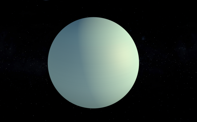 uranus planet 3D 模型 .c4d .max .obj .3ds .fbx .stl .blend 