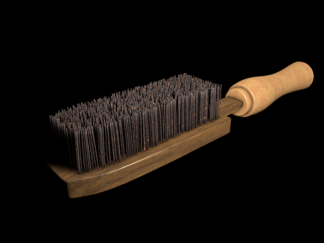scrub brush Modèle 3D .c4d .max .obj .3ds .fbx .stl .blend 
