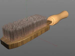 escova Modelo 3D