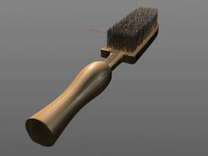 escova Modelo 3D
