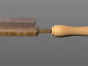 escova Modelo 3D