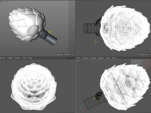 artichoke 3D Model