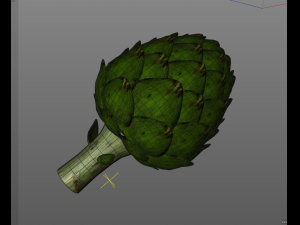 artichoke 3D 모델