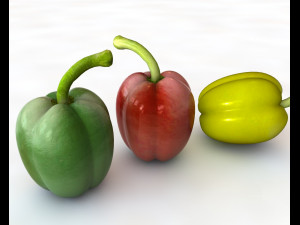 bell peppers 3D Model