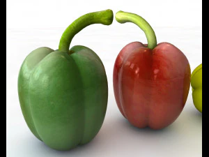 bell peppers 3D Model