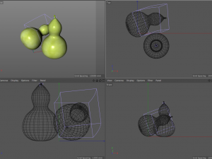 round neck gourd Model 3D