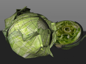 cabbage green 3D-Modell