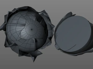 cabbage dark green 3D Model