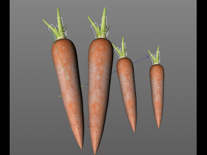 carrots Modelo 3D