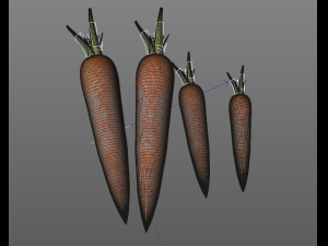 carrots Modelo 3D