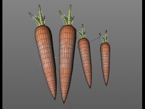 carrots Modelo 3D