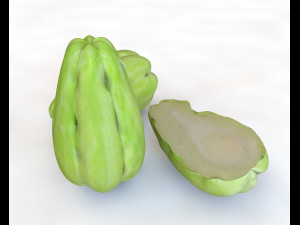 chayote 3D Model