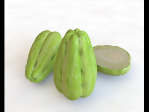 chayote 3D Model