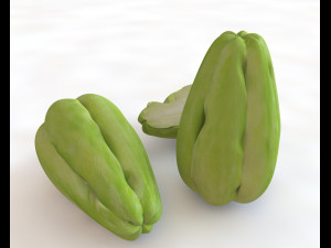 chayote 3D Model