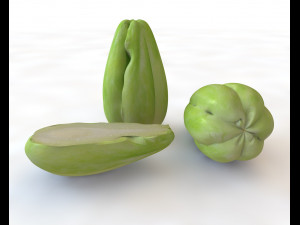 chayote 3D Model