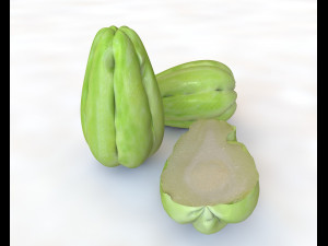 chayote 3D Model