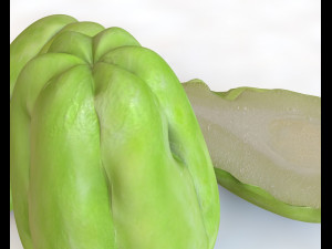 chayote 3D Model