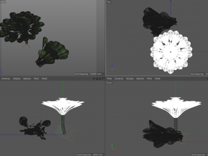 collard greens Modelo 3D