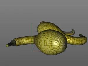 crookneck squash 3D Model