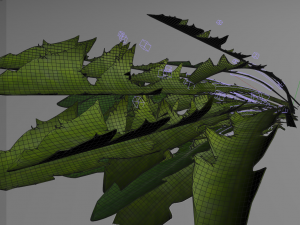 dandelion greens 3D-Modell
