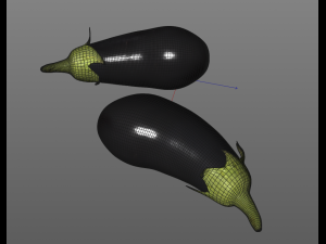 eggplant brinjal 3Dモデル