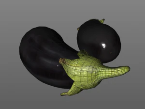 eggplant brinjal 3D Model