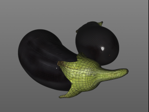 eggplant brinjal 3Dモデル