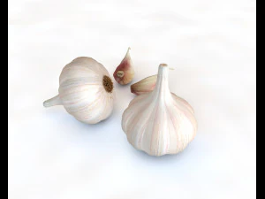 garlic clove 3D Model