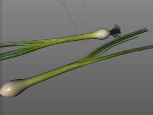 green onions 3D Модель