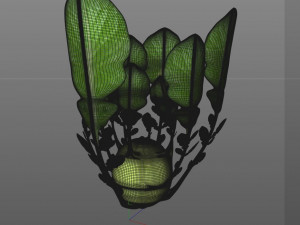kohlrabi german turnip Modelo 3D