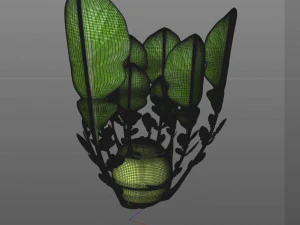 kohlrabi german turnip 3D Model
