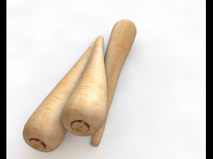 parsnips Modelo 3D