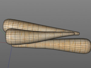 parsnips Modelo 3D