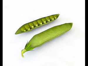 green peas 3D Model