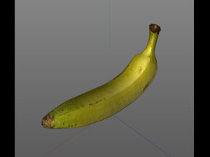 plantain yellow 3D 模型