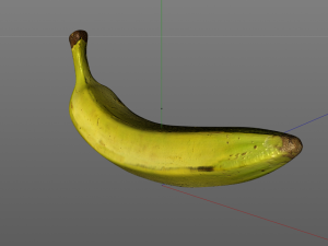 plantain yellow 3D 模型