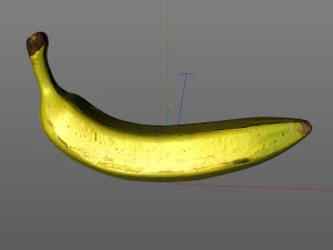 plantain yellow 3D Model