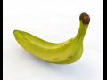 Plantain Yellow Green 3D Model