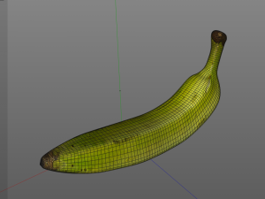 plantain yellow green 3D Model