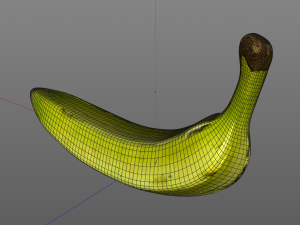 plantain yellow green 3D Model