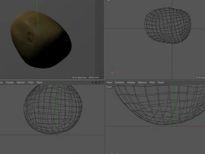 potato v3 3D Model