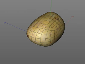 potato v3 3D Model