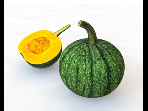 pumpkin green 3D Model