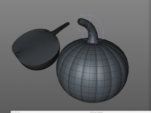 pumpkin green Model 3D