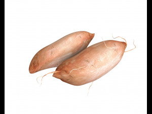 sweet potato brown 3D Model