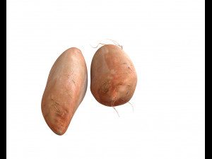sweet potato brown 3D Model