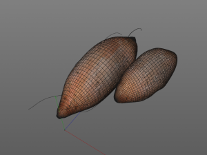 sweet potato brown 3D Model